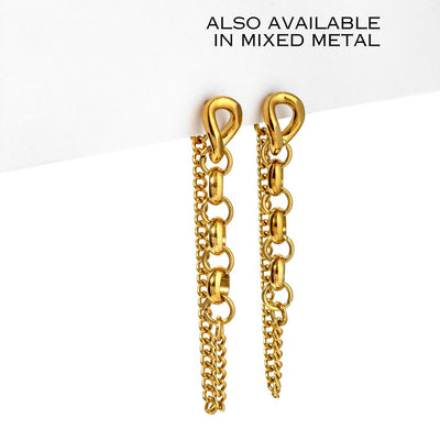 Chain Link Earrings