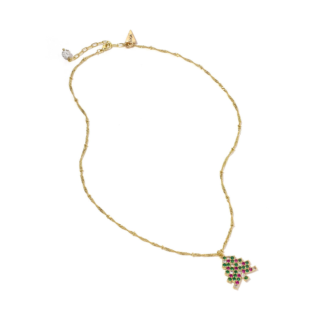 Christmas Tree Necklace