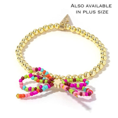 Bridget Bow Bracelet Multi