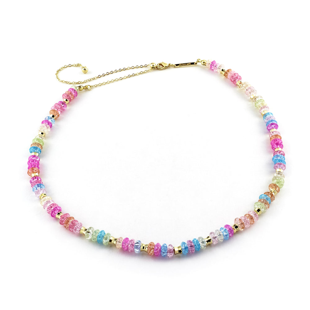 Crackle Necklace Small 6mm - Erimish