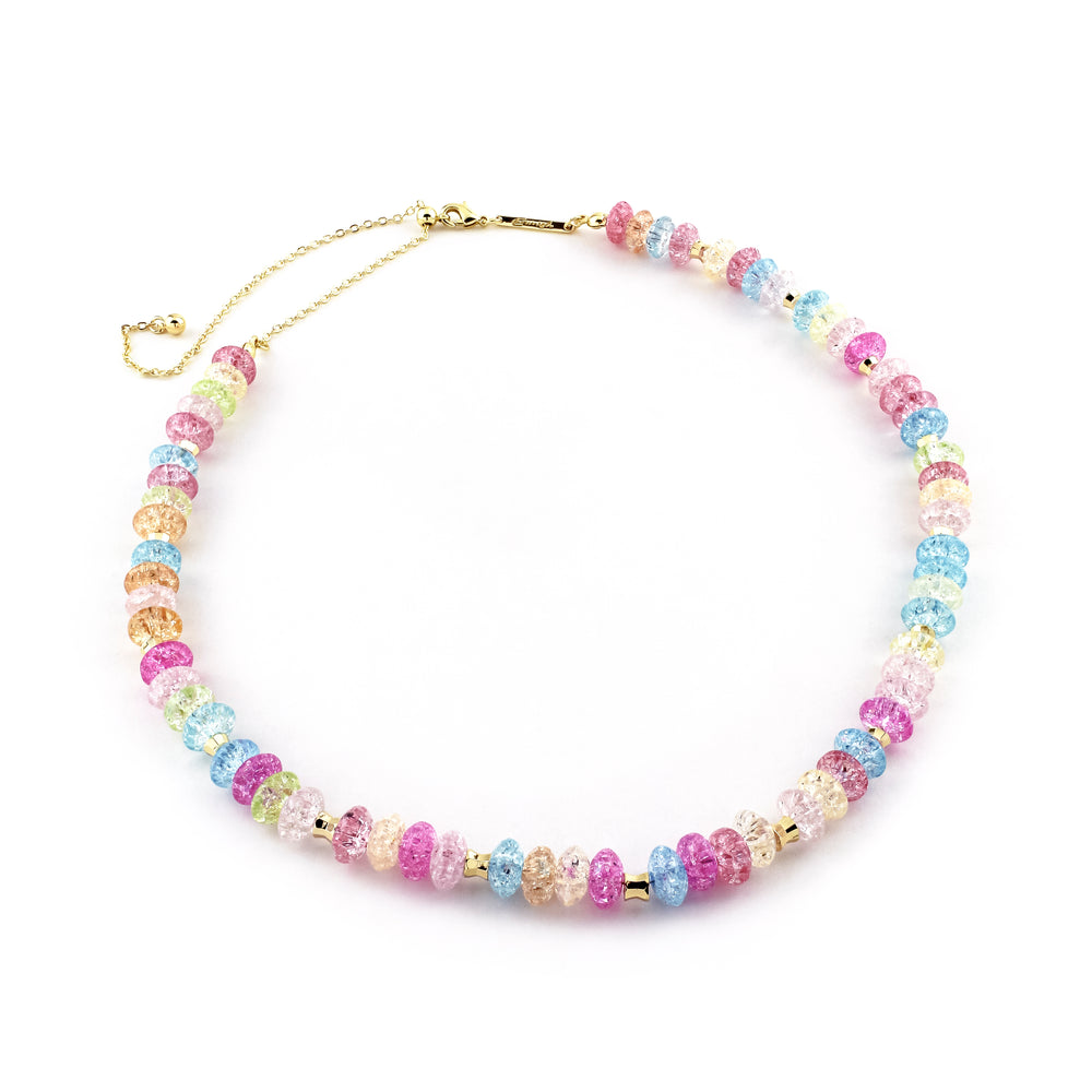 Crackle Necklace Medium 8mm - Erimish