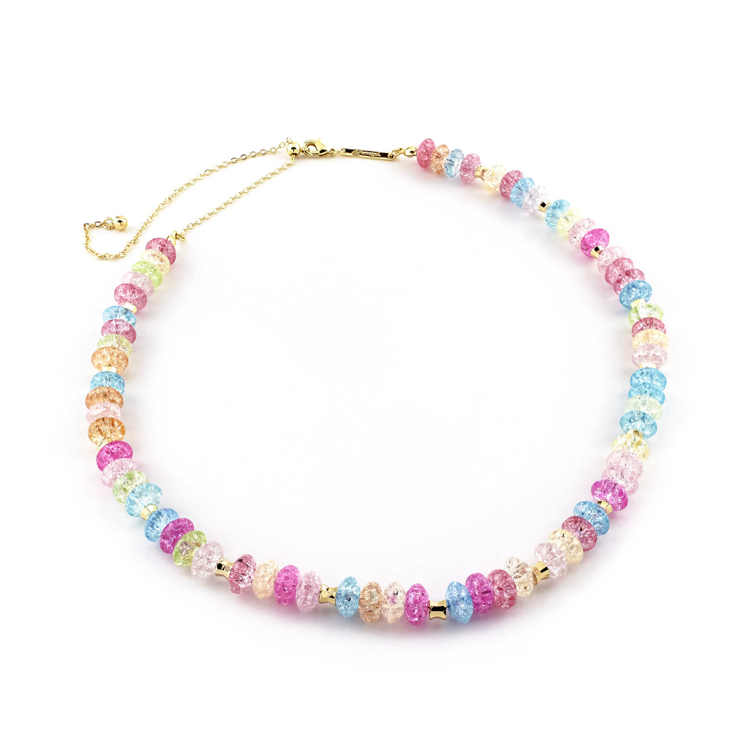 Crackle Necklace Medium 8mm - Erimish