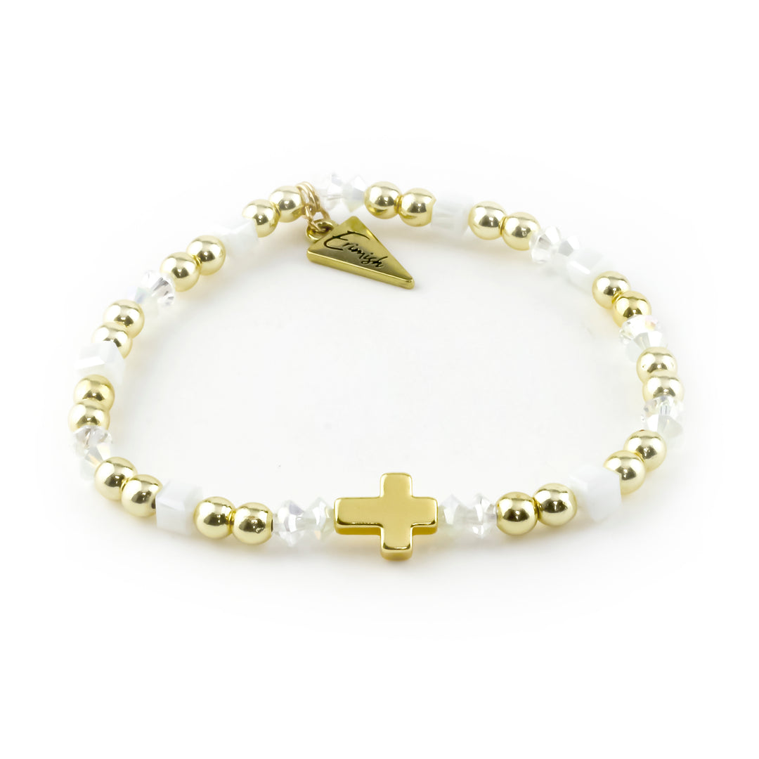 Cross Bracelet Gold