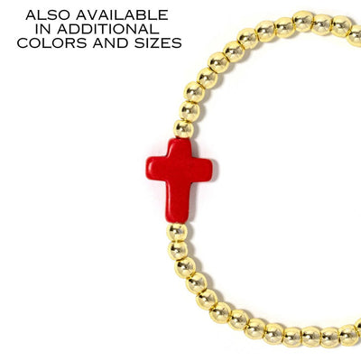 Cross Bracelet Red