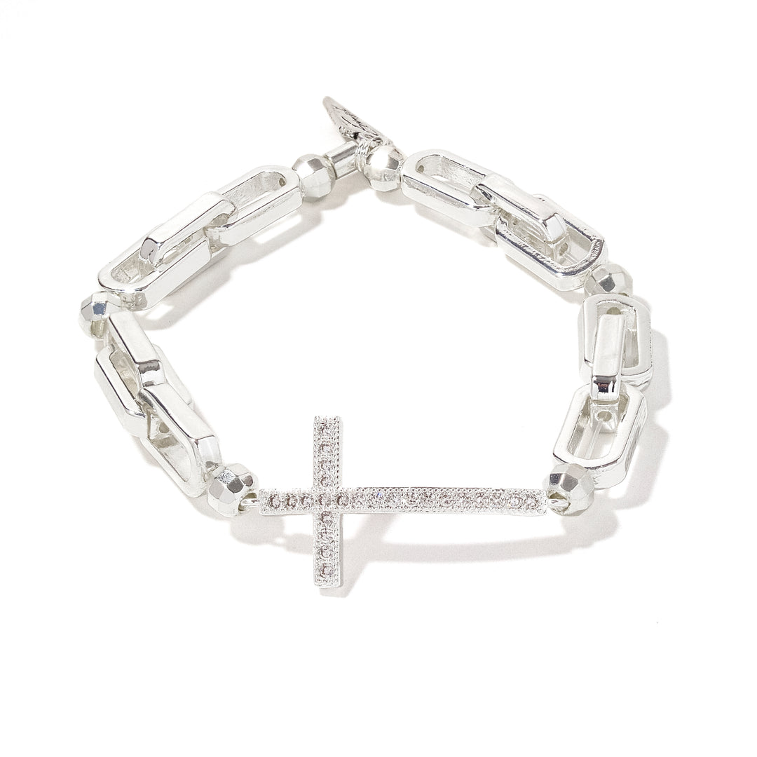 Cross Chain Bracelet