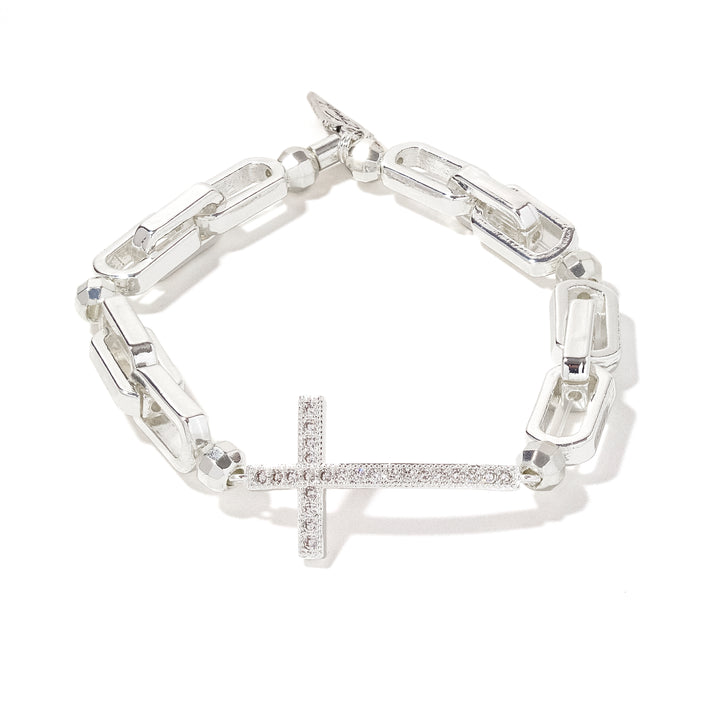 Cross Chain Bracelet