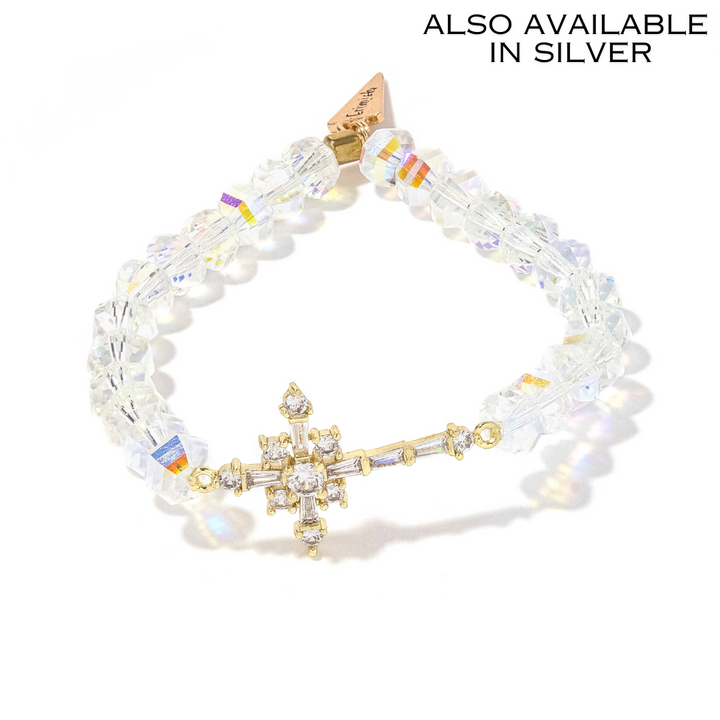 Cross Crystal Bracelet