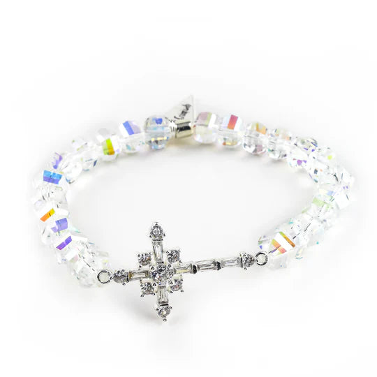 Cross Crystal Bracelet - Erimish