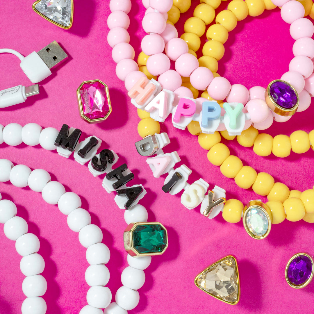 Beaded Phone Charger Bubblegum