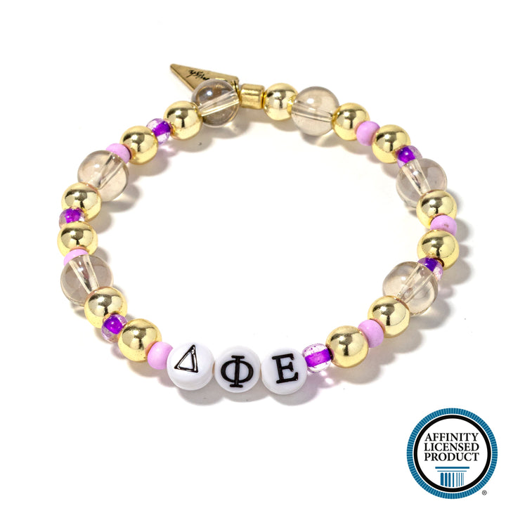 Delta Phi Epsilon - Purple Bracelet