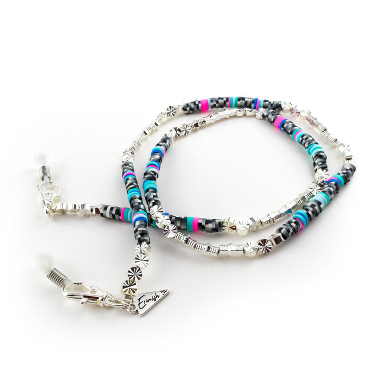 Dalmatian Sunglass Chain Silver