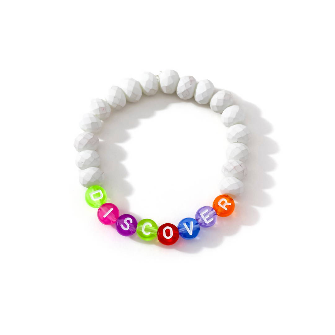 Gem Jams Space Bracelet Discover White (KIDS) - Erimish