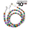 Doorbuster Beaded Phone Charger Metallic