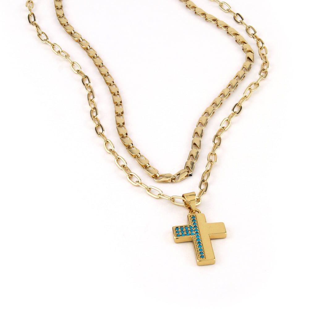 Double Faith Necklace - Erimish