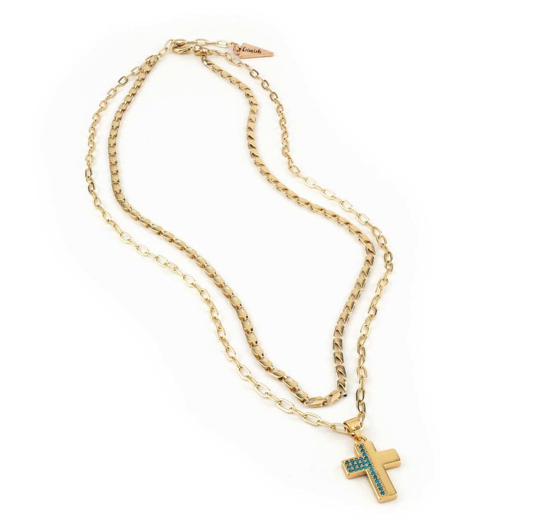 Double Faith Necklace - Erimish