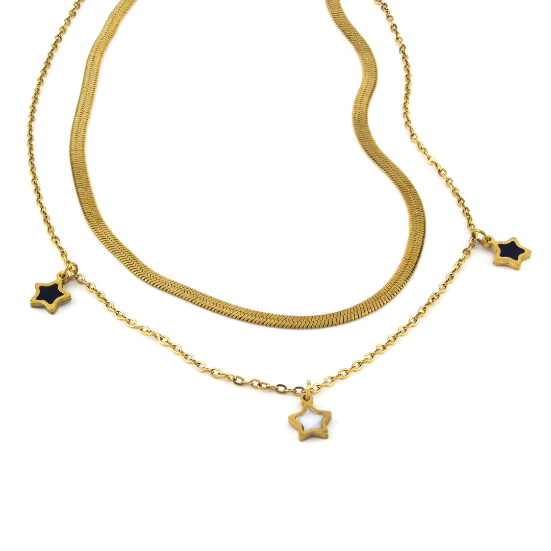 Double Star Necklace - Erimish