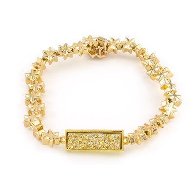 Druzy Star Bracelet