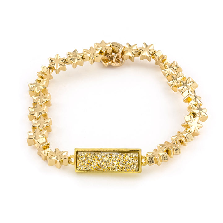 Druzy Star Bracelet