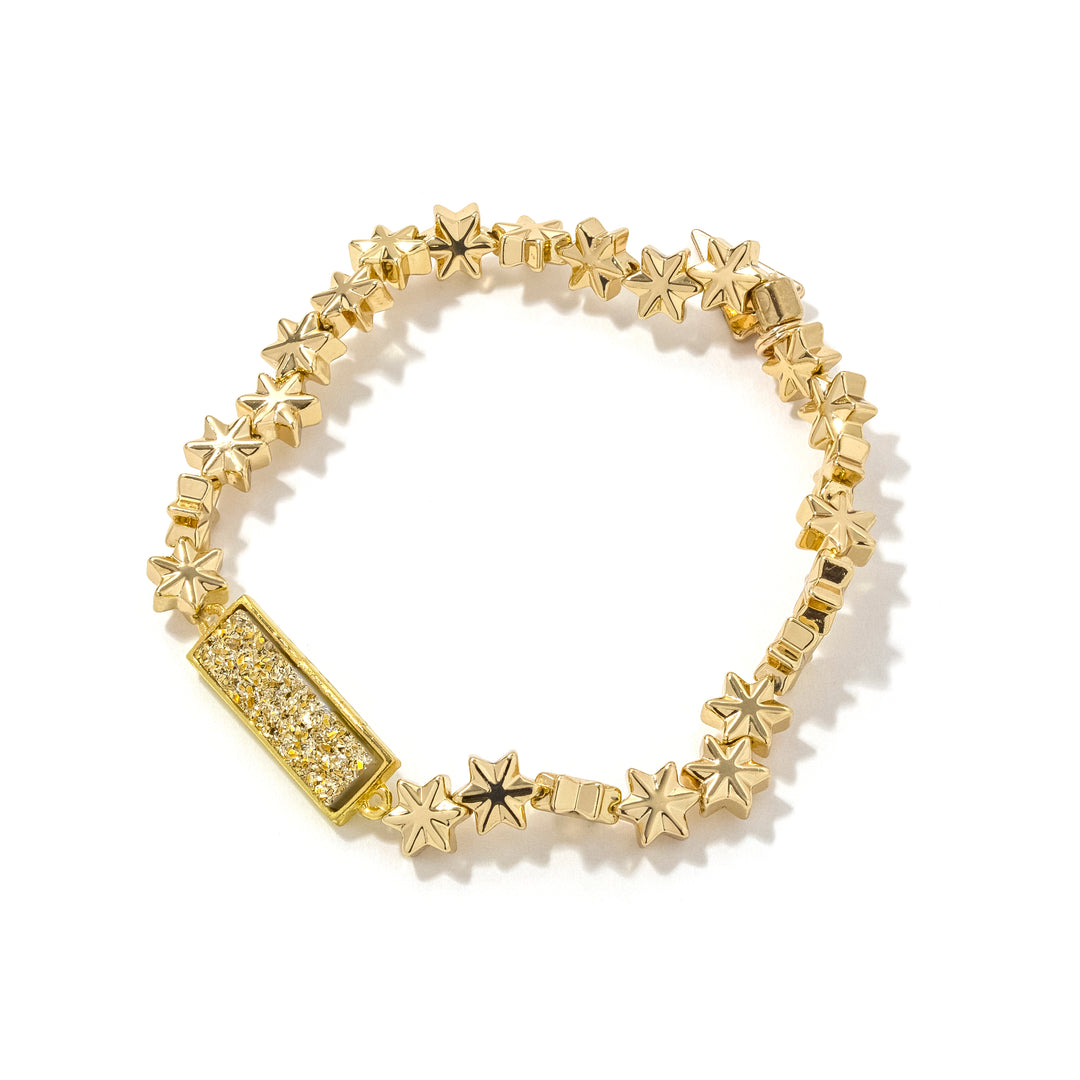 Druzy Star Bracelet