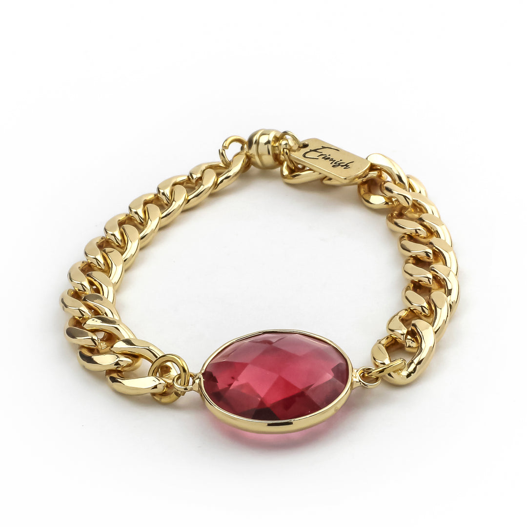 Extended Jewel Stone Bracelet
