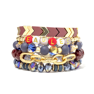 Eagles Bracelet Stack
