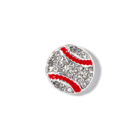 Silver Baseball slider emblem