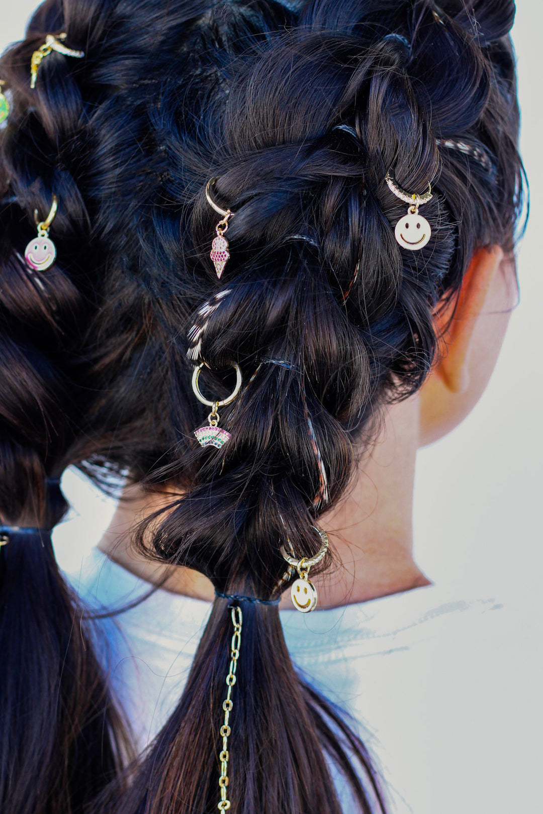 Rainbow Hair Jewels