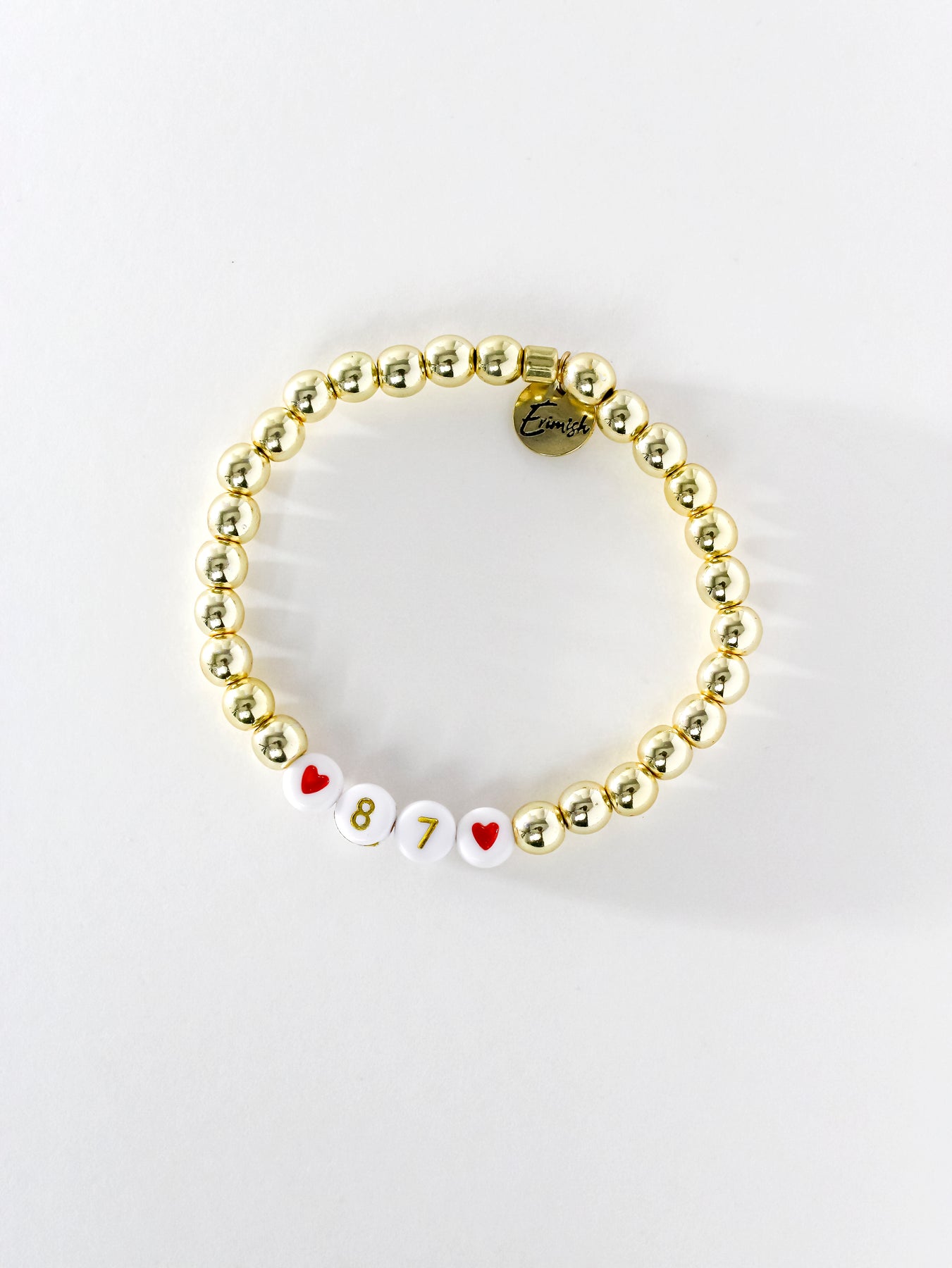 Number Heart Custom Bracelet Erimish