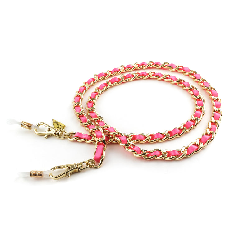 Evie Sunglass Chain Pink