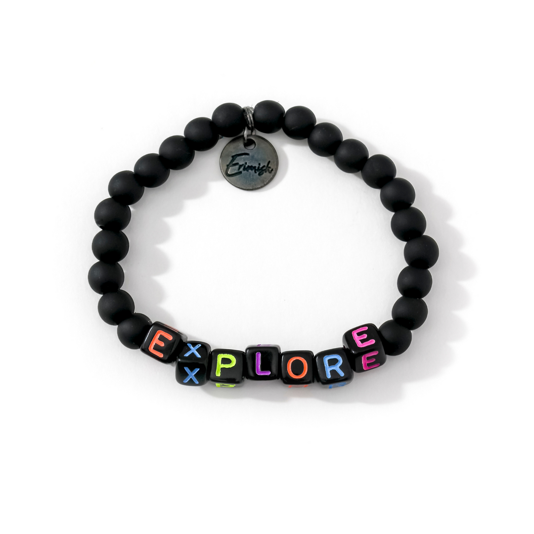 Gem Jams Space Bracelet Explore Black (KIDS) - Erimish
