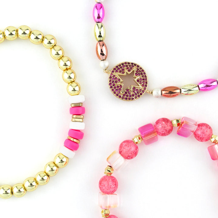Plus Size Throwback Starter Stack Pink - Erimish