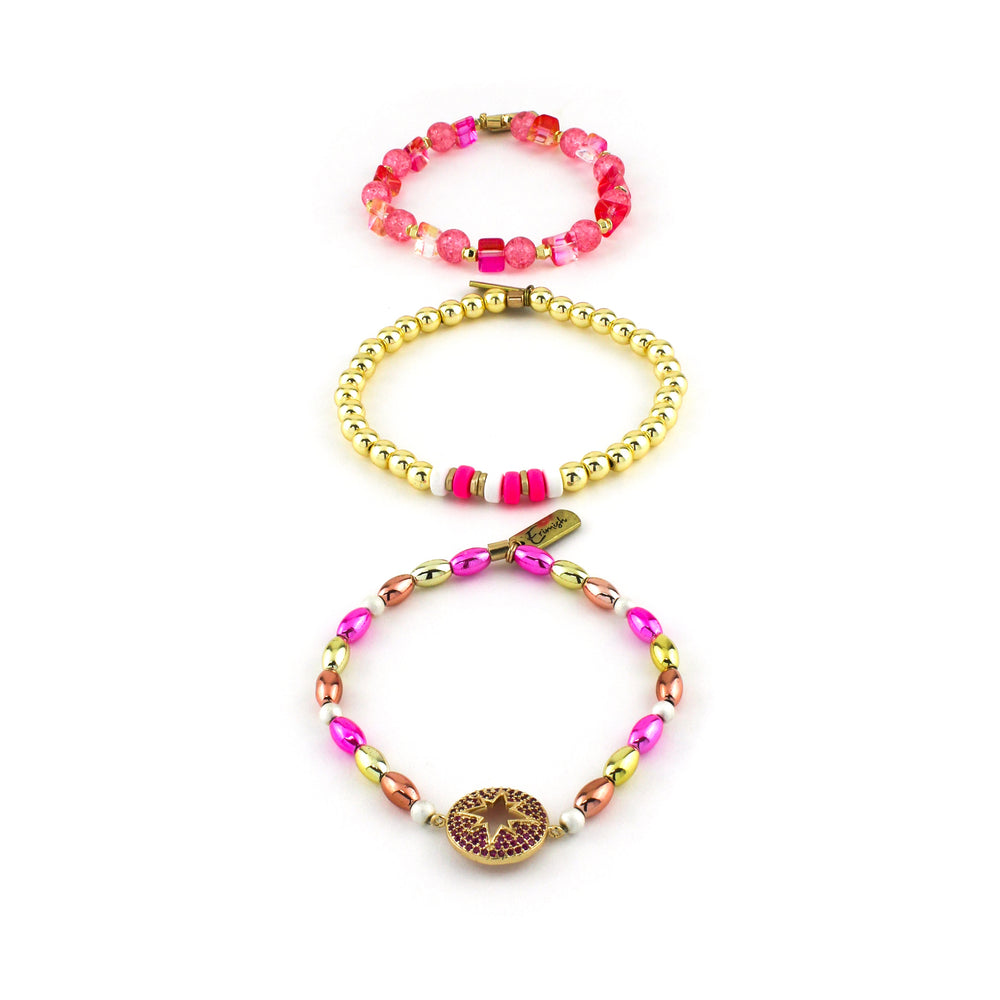 Plus Size Throwback Starter Stack Pink - Erimish