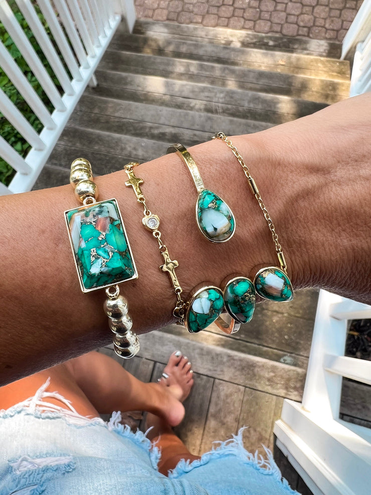 Clover Cuff Sunset