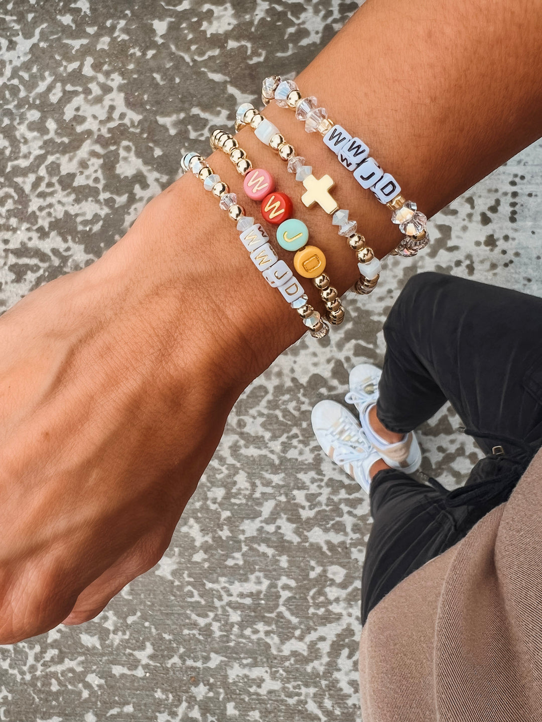 WWJD Bracelet Multi - Erimish