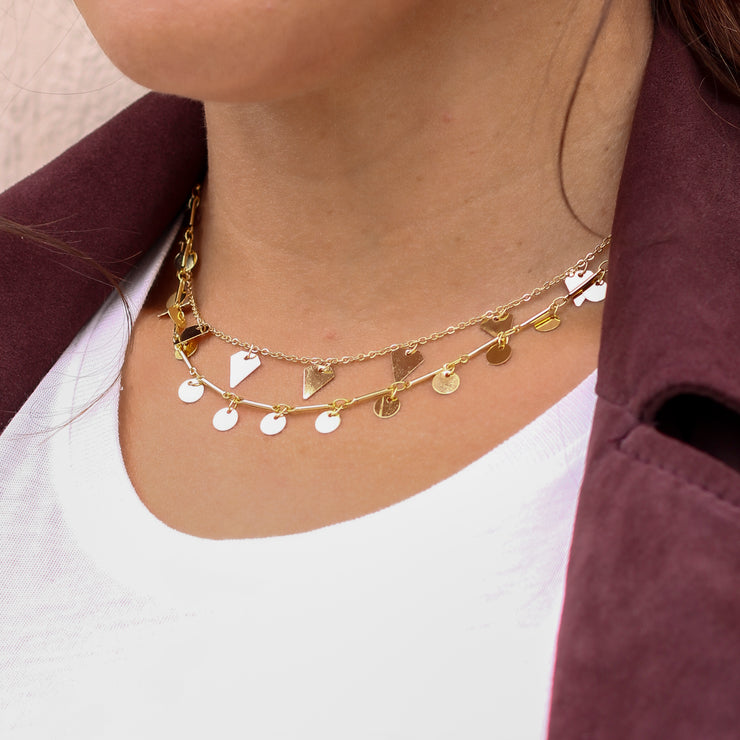 Belly Dancer Necklace Gold