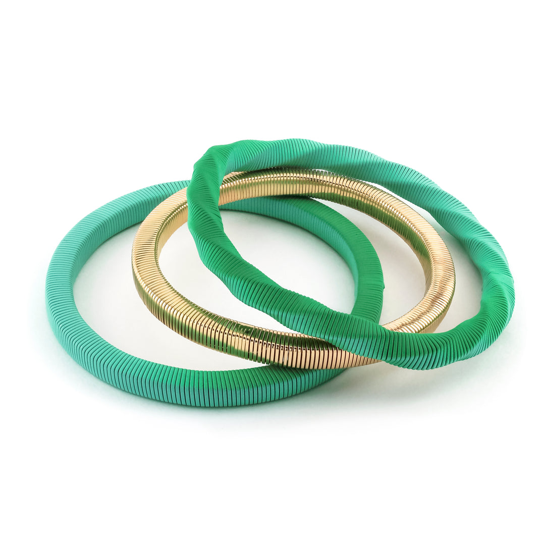 Fifi Bangles Green - Erimish