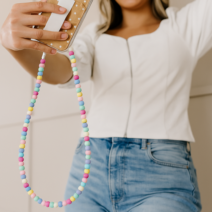 Beaded Phone Charger Multi - Erimish