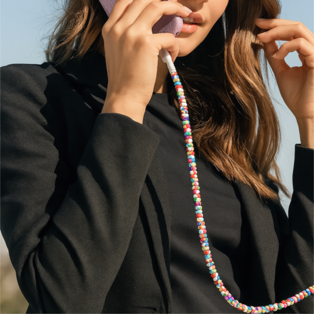 Beaded Phone Charger Fruity - Erimish