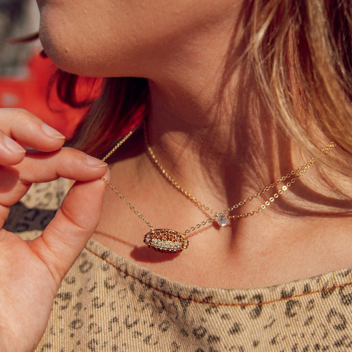Sporty Necklace Football