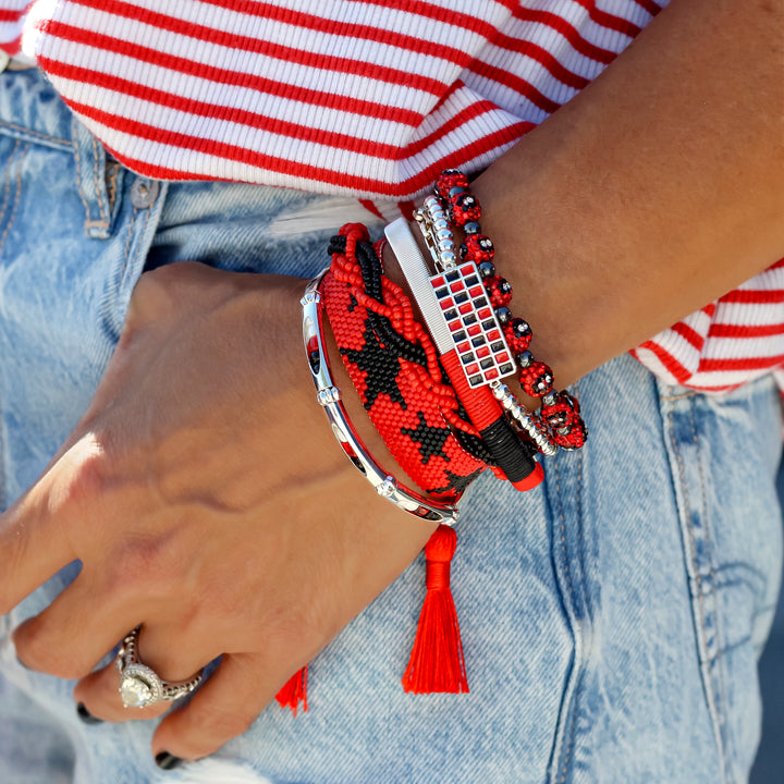 Beaded Star Cuff Johnny