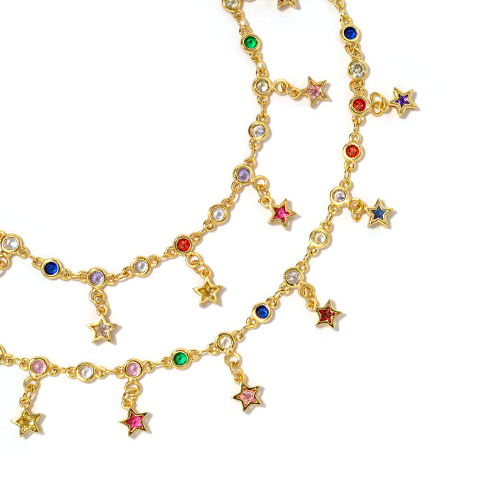 Gemstone Set Star