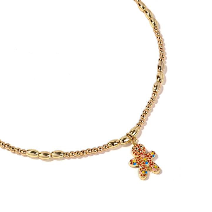 Gingerbread Necklace