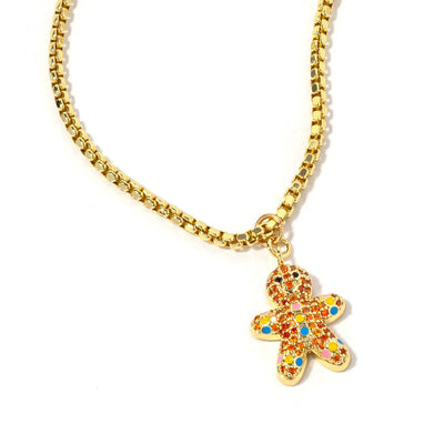 Gingerbread Necklace