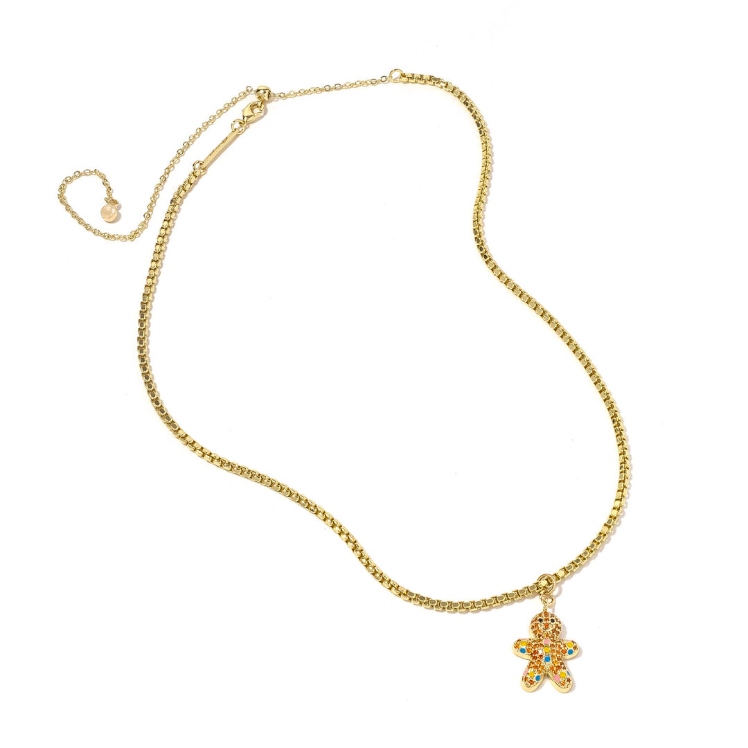 Gingerbread Necklace