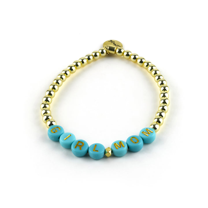 Girl Mom Custom Bracelet-J - Erimish