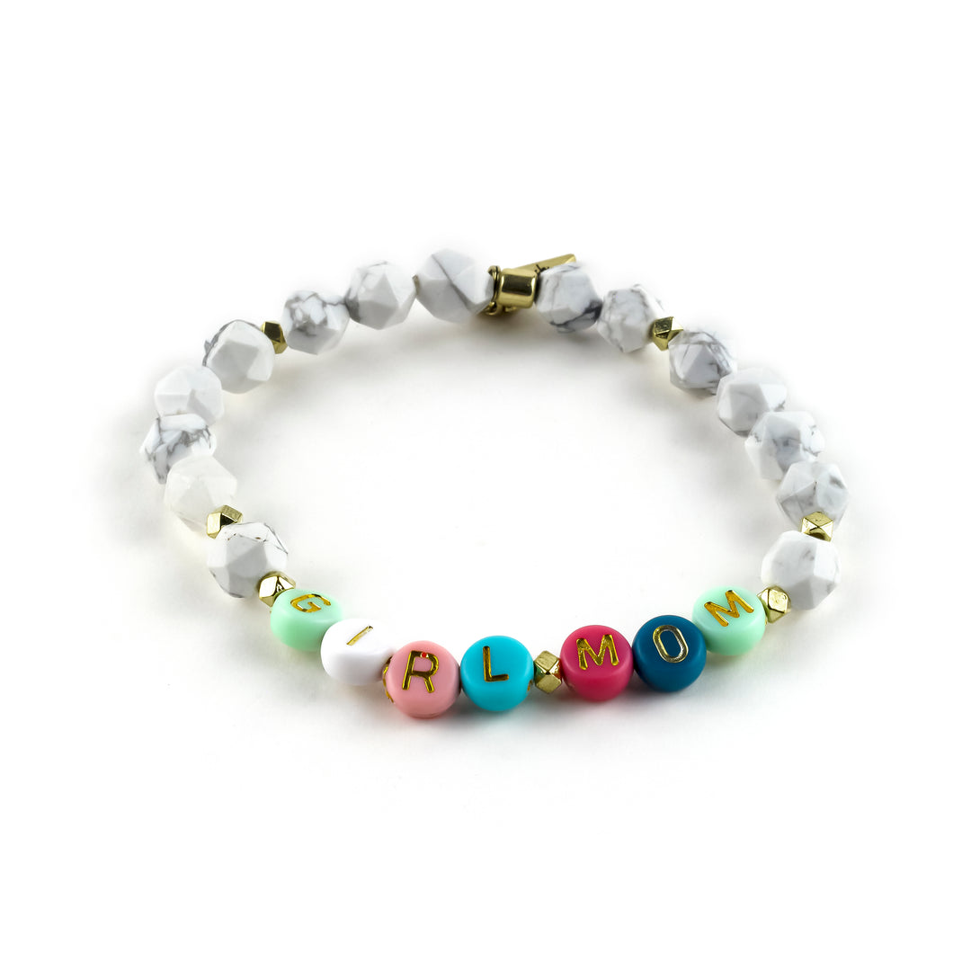 Girl Mom Custom Bracelet-M - Erimish
