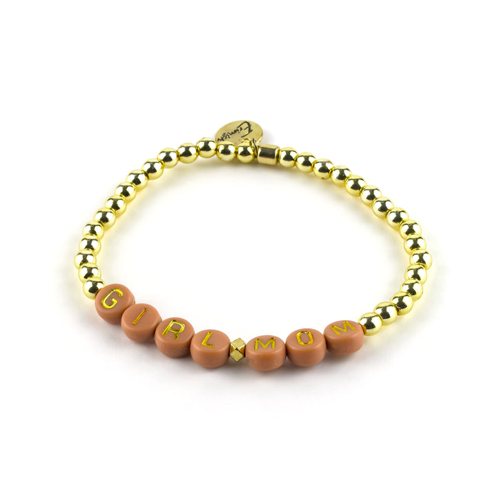 Girl Mom Custom Bracelet-J - Erimish