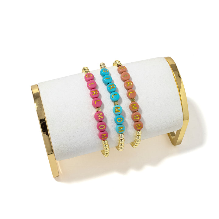 Girl Mom Custom Bracelet-J