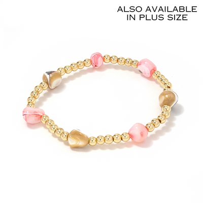Coral Shell Bracelet