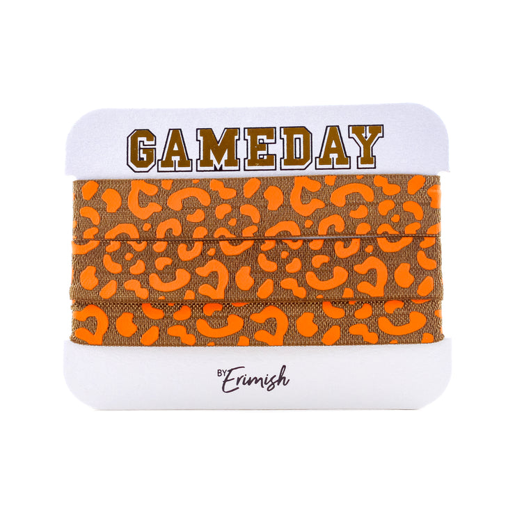 Hair Ties Brown/Orange